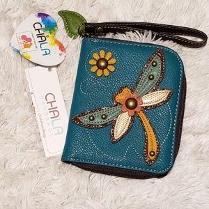 BNWT Chala Zip Around Wallet